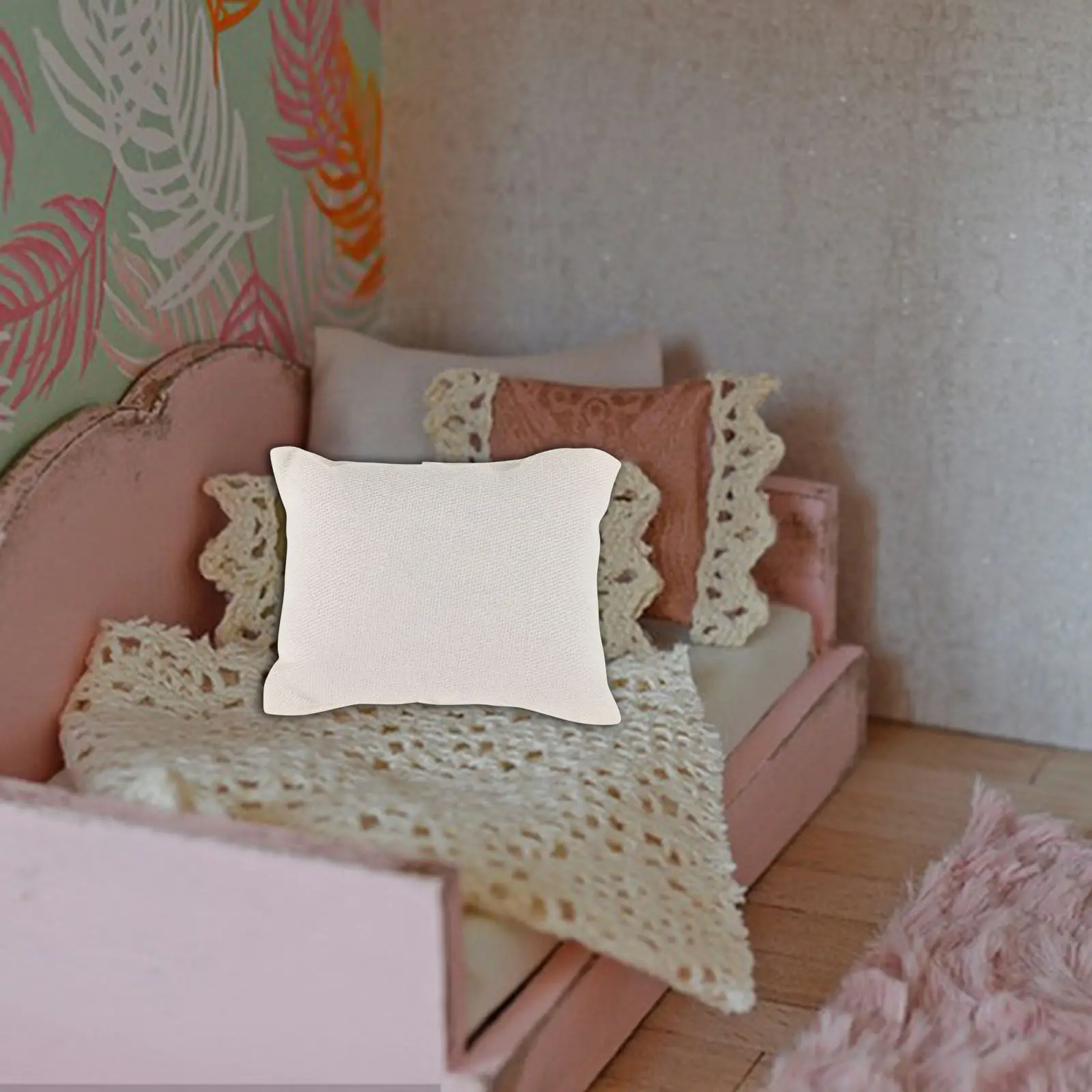 6Pcs Dollhouse Furniture 1:12 Miniature Cloth Pillows Sofa Cushions Mini House Decoration Accessories Compact Cozy Props
6Pcs Dollhouse Furniture 1:12 Miniature Cloth Pillows Sofa Cushions Mini House Decoration Accessories Compact Cozy Props