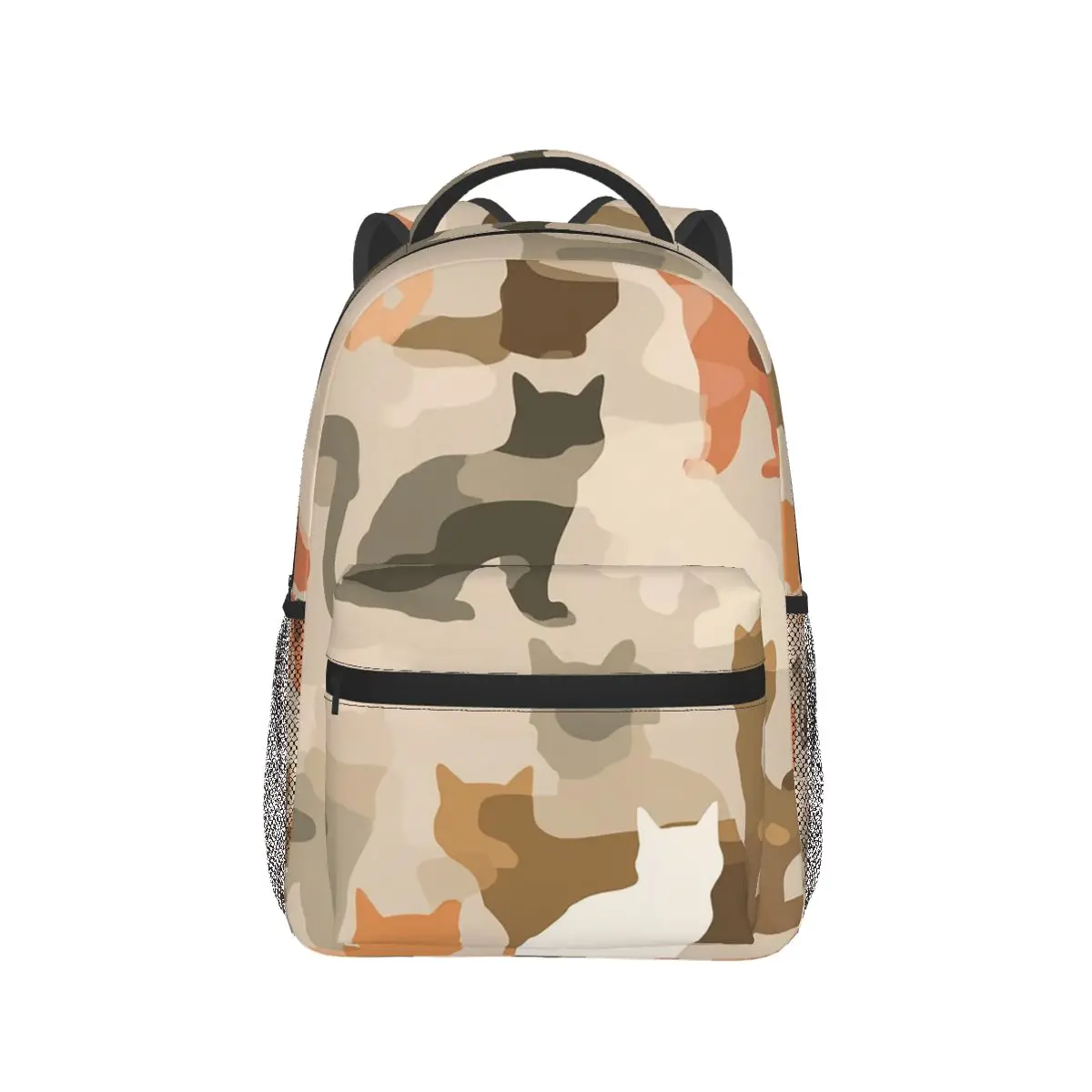 Elegant Hunting Cat Camouflage Backpack Hot Sale Daypack Large Capacity Children BookBag School Bag Shoulder Bags for Men Women
Elegant Hunting Cat Camouflage Backpack Hot Sale Daypack Large Capacity Children BookBag School Bag Shoulder Bags for Men Women