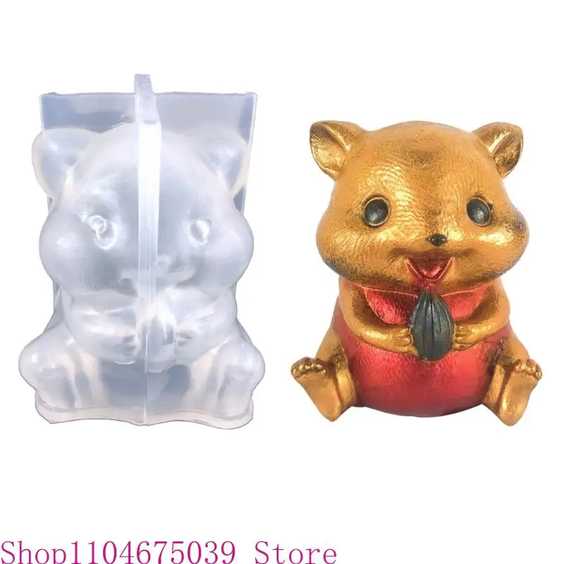 5asd Silicone Soap Molds Squirrel Shape Crafts Mold Silicone Scented Candle Moulds Hand-Making Supplies for Hand-Making Craft
5asd Silicone Soap Molds Squirrel Shape Crafts Mold Silicone Scented Candle Moulds Hand-Making Supplies for Hand-Making Craft