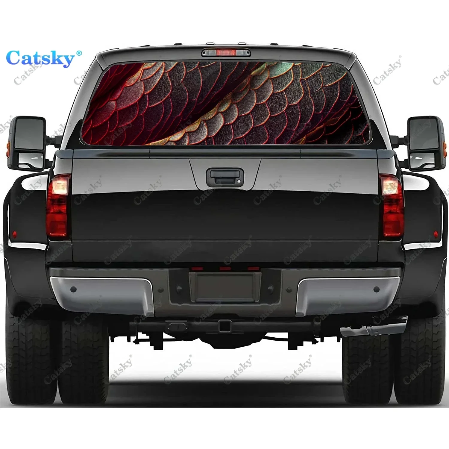 Abstract Dragon Rear Window Decals for Truck,Pickup Window Decal,Rear Window Tint Graphic Perforated Vinyl Truck Sticker
Abstract Dragon Rear Window Decals for Truck,Pickup Window Decal,Rear Window Tint Graphic Perforated Vinyl Truck Sticker