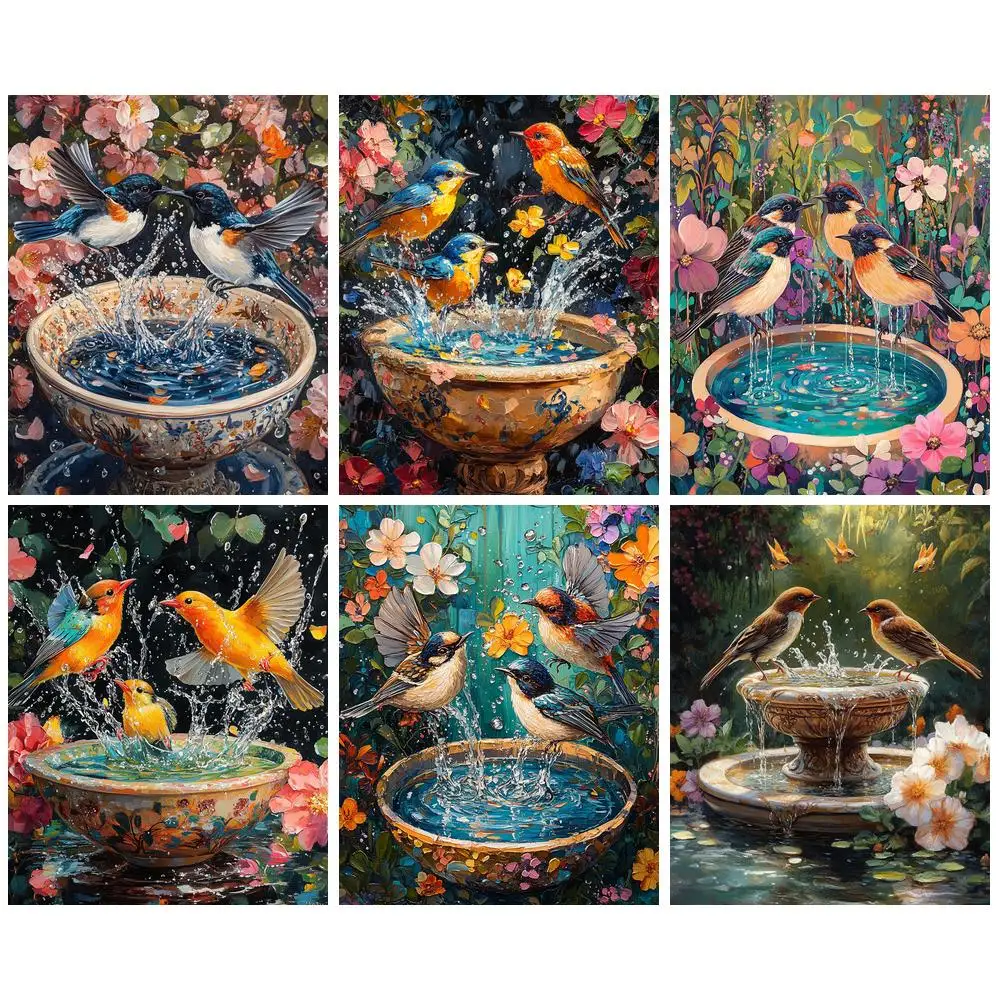 GATYZTORY Oil Painting By Number Bird Animal Drawing On Canvas HandPainted Art Gift DIY Picture By Number Fountain Kits Home Dec
GATYZTORY Oil Painting By Number Bird Animal Drawing On Canvas HandPainted Art Gift DIY Picture By Number Fountain Kits Home Dec