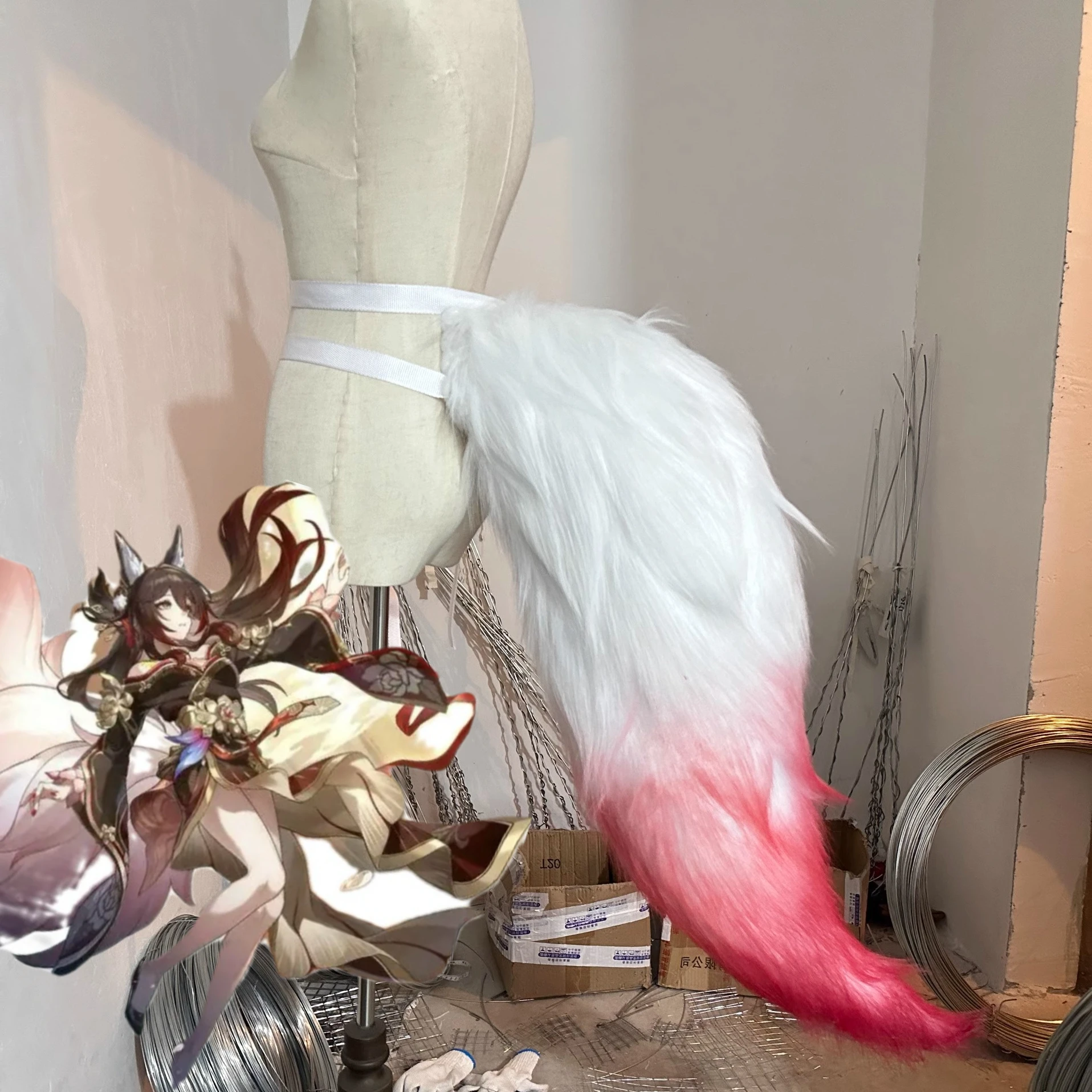 Honkai Star Rail Tingyun Fugue Cosplay Tail Prop Tingyun Cosplay Long 1 Meter Props Xianzhou Luofu for Halloween Party Accessory
Honkai Star Rail Tingyun Fugue Cosplay Tail Prop Tingyun Cosplay Long 1 Meter Props Xianzhou Luofu for Halloween Party Accessory