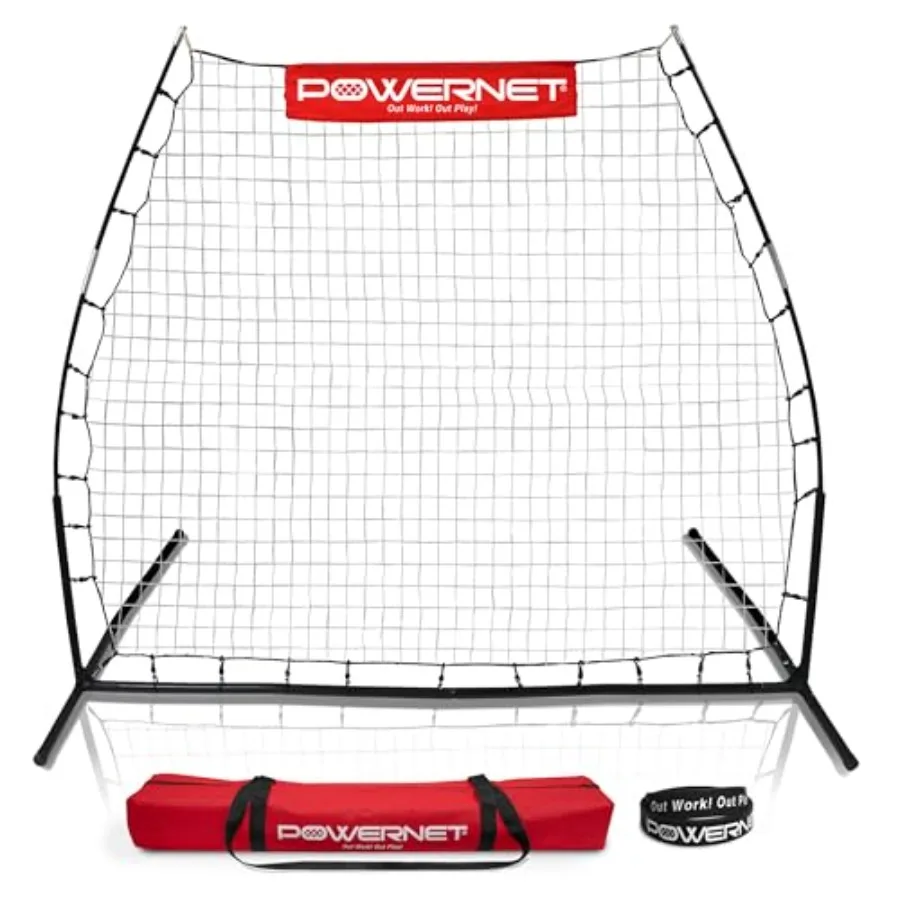 Rebounder Training Net for Soccer Baseball Softball and Lacrosse Angled Multi-Sport Rebounder Portable Dual-Side Bounce Back So
Rebounder Training Net for Soccer Baseball Softball and Lacrosse Angled Multi-Sport Rebounder Portable Dual-Side Bounce Back So