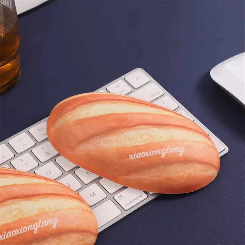 Bread Shape Mouse Mats Gaming Mouse Wrist Rest Pad Comfortable Ergonomic Wrist Support Mats for Computer Laptop
Bread Shape Mouse Mats Gaming Mouse Wrist Rest Pad Comfortable Ergonomic Wrist Support Mats for Computer Laptop