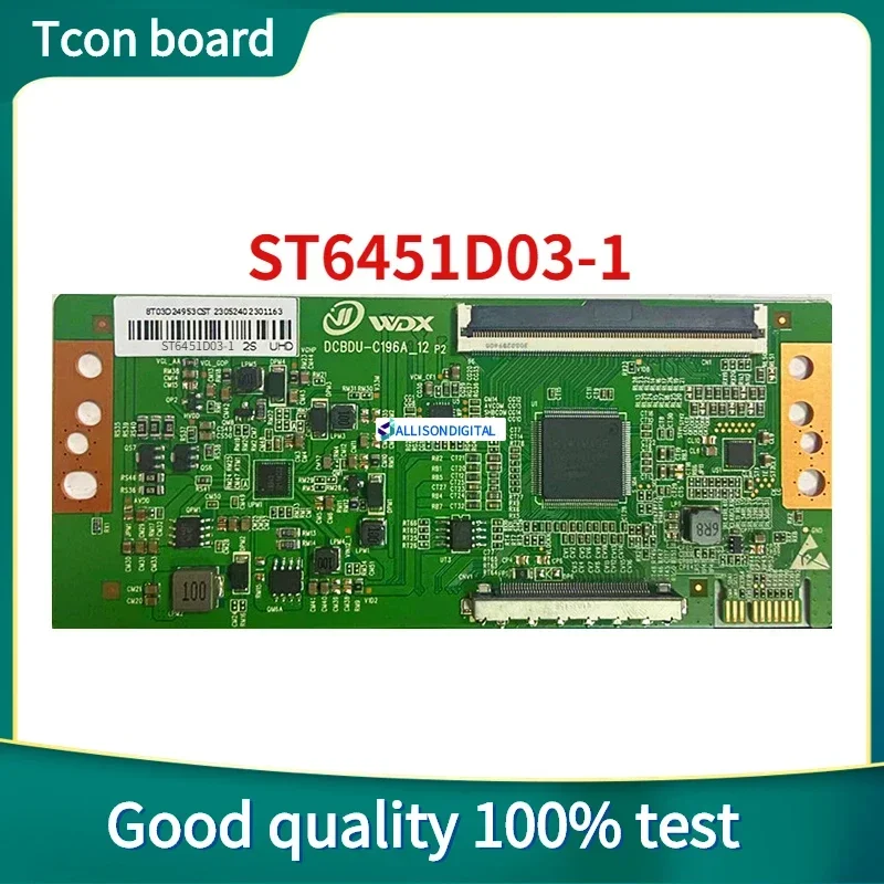 Недавно обновленная материнская плата TCL ST6451D03-1 4K, однопортовый 96-контактный, поддерживает одинарные и двойные перегородки.
Недавно обновленная материнская плата TCL ST6451D03-1 4K, однопортовый 96-контактный, поддерживает одинарные и двойные перегородки.