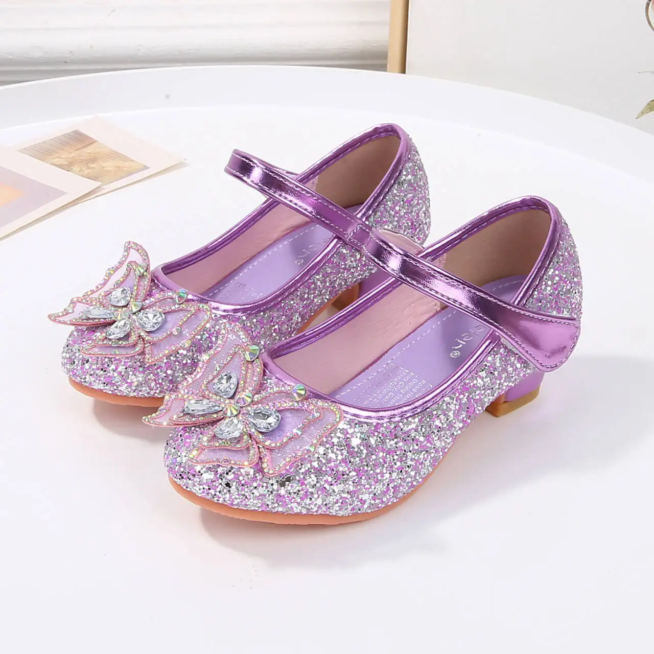 Kids'Casual Shoes Girls PU Leather Spring Crystal Bow Fashion Sport Outdoor High Heels Designer Anti-slip Pink Blue Purple
Kids'Casual Shoes Girls PU Leather Spring Crystal Bow Fashion Sport Outdoor High Heels Designer Anti-slip Pink Blue Purple