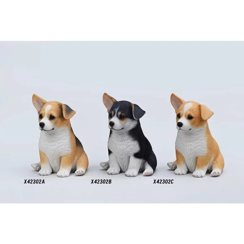 In Stock 1/4 Scale Animal Statue Sitting Posture Cute Simulation Corgi Dog Model for Desktop Figures Decoration Ornaments
In Stock 1/4 Scale Animal Statue Sitting Posture Cute Simulation Corgi Dog Model for Desktop Figures Decoration Ornaments