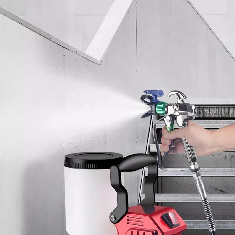 Convenient Electric High Pressure Airless Sprayer Latex Paint Household Multifunctional Lithium Battery Paint Sprayer
Convenient Electric High Pressure Airless Sprayer Latex Paint Household Multifunctional Lithium Battery Paint Sprayer