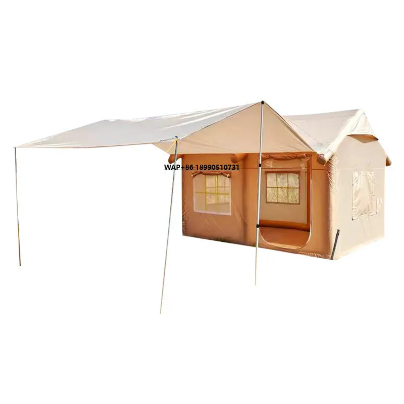 Large outdoor inflatable tent, windproof, sun-proof and rain-proof, suitable for family camping and travSupport customization
Large outdoor inflatable tent, windproof, sun-proof and rain-proof, suitable for family camping and travSupport customization