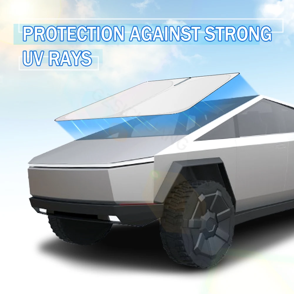 Car Sunshade For Tesla Cybertruck Pickup Truck Car Windshield Front Window Sunshade UV Resistant Car Sunshade Car Accessories
Car Sunshade For Tesla Cybertruck Pickup Truck Car Windshield Front Window Sunshade UV Resistant Car Sunshade Car Accessories