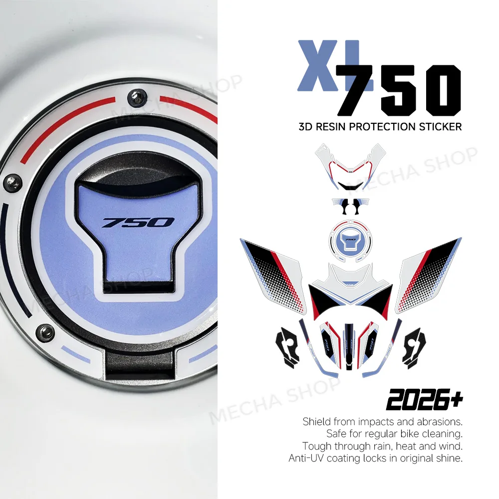 For Transalp XL 750 2026 3D Motorcycle Stickers Tank Pad Protection Complete Kit
For Transalp XL 750 2026 3D Motorcycle Stickers Tank Pad Protection Complete Kit
