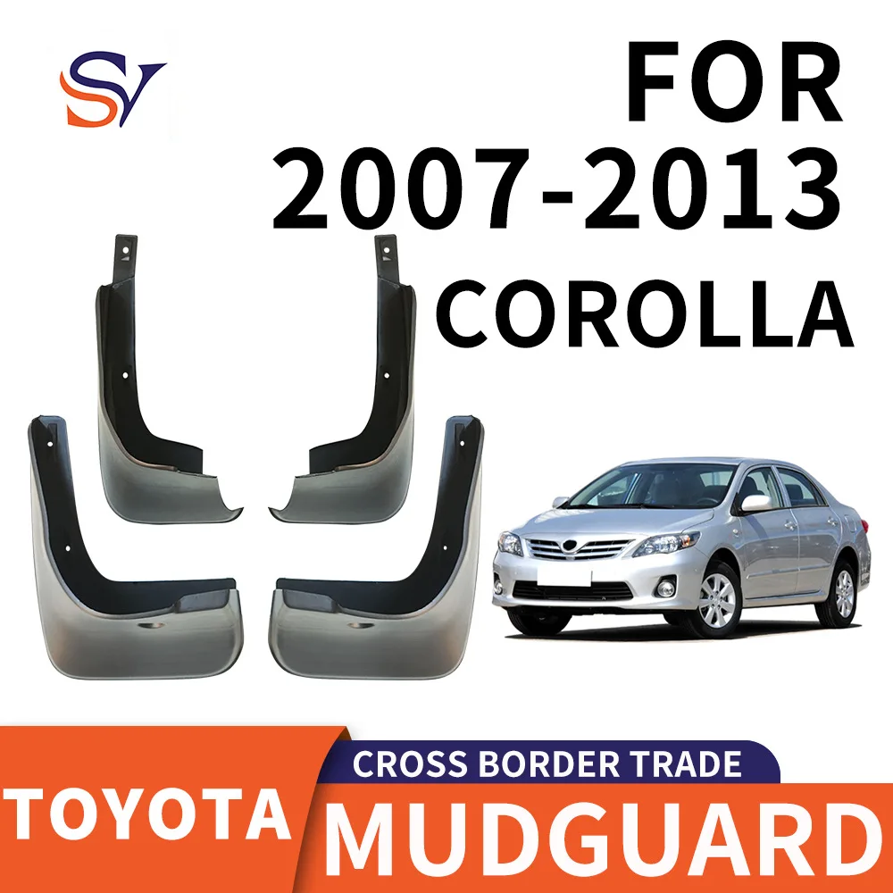 Car mudguard is Suitable for 2007-2013 Toyota Corolla AE 140 Corolla car tire fender fender skin mud flaps car accessories
Car mudguard is Suitable for 2007-2013 Toyota Corolla AE 140 Corolla car tire fender fender skin mud flaps car accessories