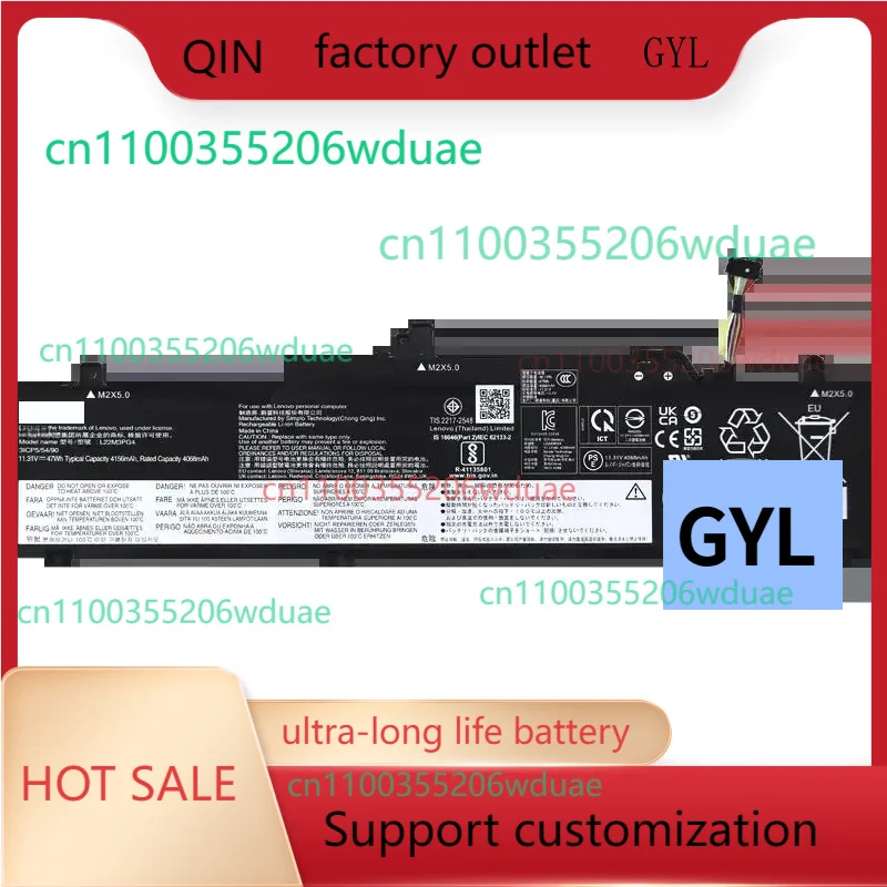 For Lenovo Laptop battery SB11N46023 SB11K63026 SB11K63021 5B11K63025 5B11N46005 5B11N45988 5B11N45961 5B11N45978 5B11K63020
For Lenovo Laptop battery SB11N46023 SB11K63026 SB11K63021 5B11K63025 5B11N46005 5B11N45988 5B11N45961 5B11N45978 5B11K63020