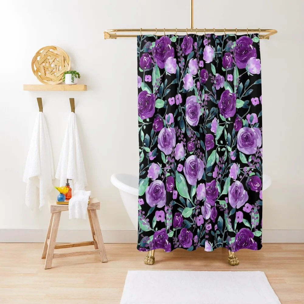 Lovely rose garland in purple and green shade Shower Curtain Modern Accessory Bathrooms Waterproof Shower For Shower Curtain
Lovely rose garland in purple and green shade Shower Curtain Modern Accessory Bathrooms Waterproof Shower For Shower Curtain