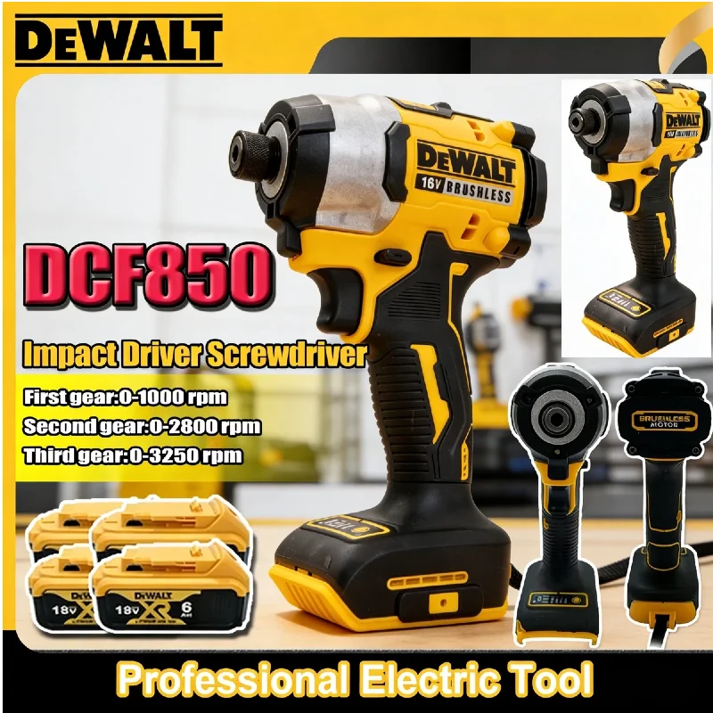 Бесщеточный ударный гайковерт DeWALT DCF850, 3250 об/мин, 205 Н·м, 20 В, высокомоментный аккумуляторный инструмент
Бесщеточный ударный гайковерт DeWALT DCF850, 3250 об/мин, 205 Н·м, 20 В, высокомоментный аккумуляторный инструмент