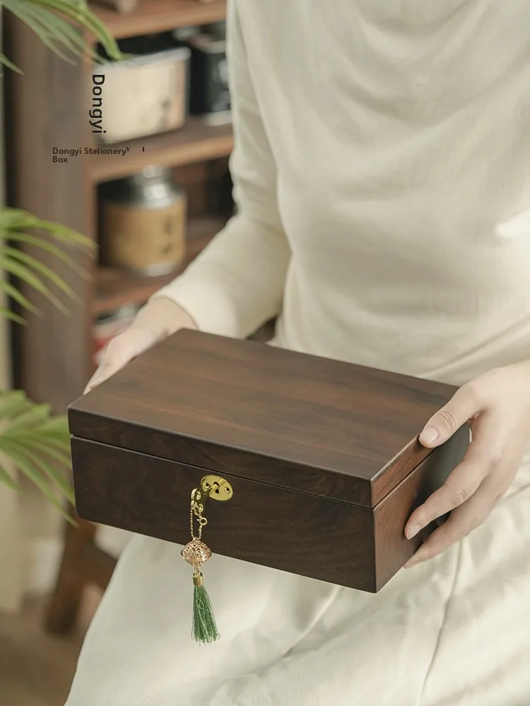 Portable Wooden Jewelry Box Rectangular Nelace Storage Case Small Size Gold Bar Dedied Storage Container Vintage Sle
Portable Wooden Jewelry Box Rectangular Nelace Storage Case Small Size Gold Bar Dedied Storage Container Vintage Sle