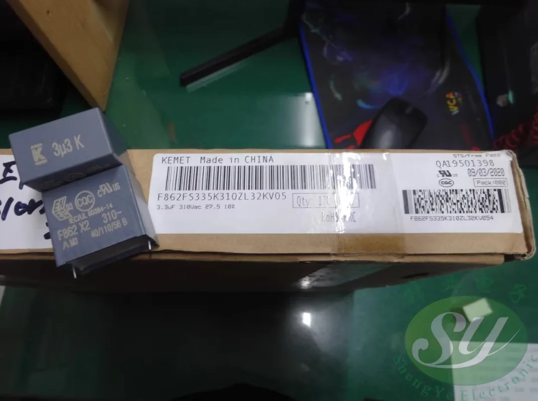 5 шт. F862FS335K310ZL 3,3 мкФ/310 В переменного тока 3u3 335 новый пленочный конденсатор 28 мм
5 шт. F862FS335K310ZL 3,3 мкФ/310 В переменного тока 3u3 335 новый пленочный конденсатор 28 мм