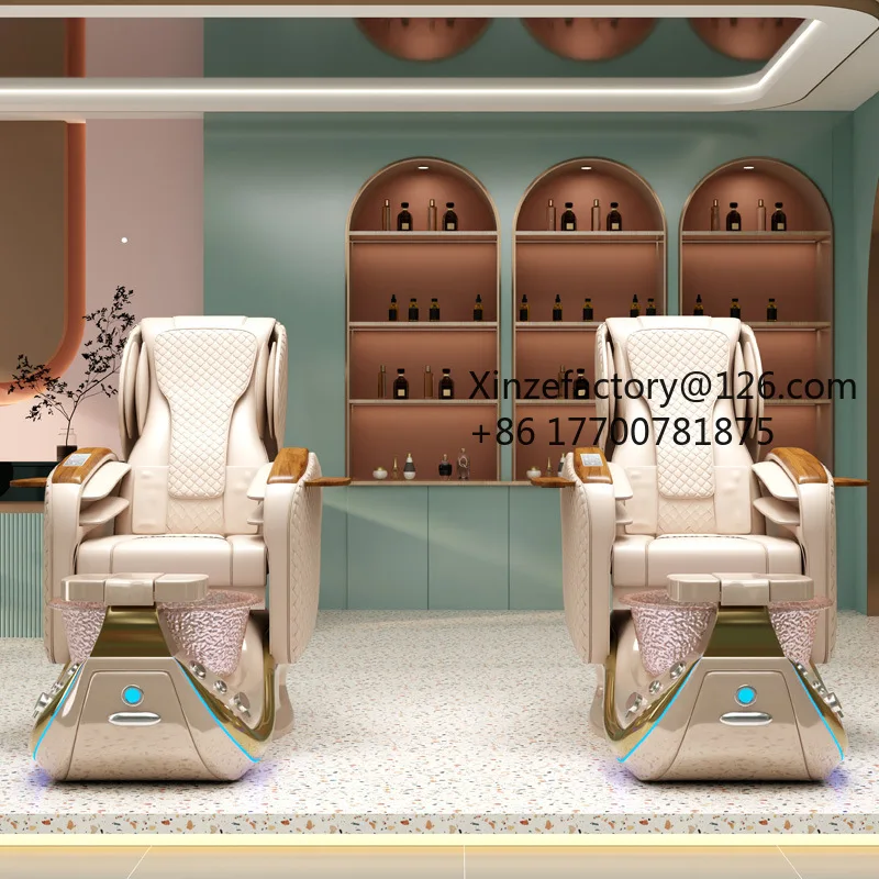 Factory Direct 2026 Top Rated Beauty Nail Art Foot Bath Multifunctional Massage Chair Foot Massage Pedicure Chair Spa Spa Salon
Factory Direct 2026 Top Rated Beauty Nail Art Foot Bath Multifunctional Massage Chair Foot Massage Pedicure Chair Spa Spa Salon