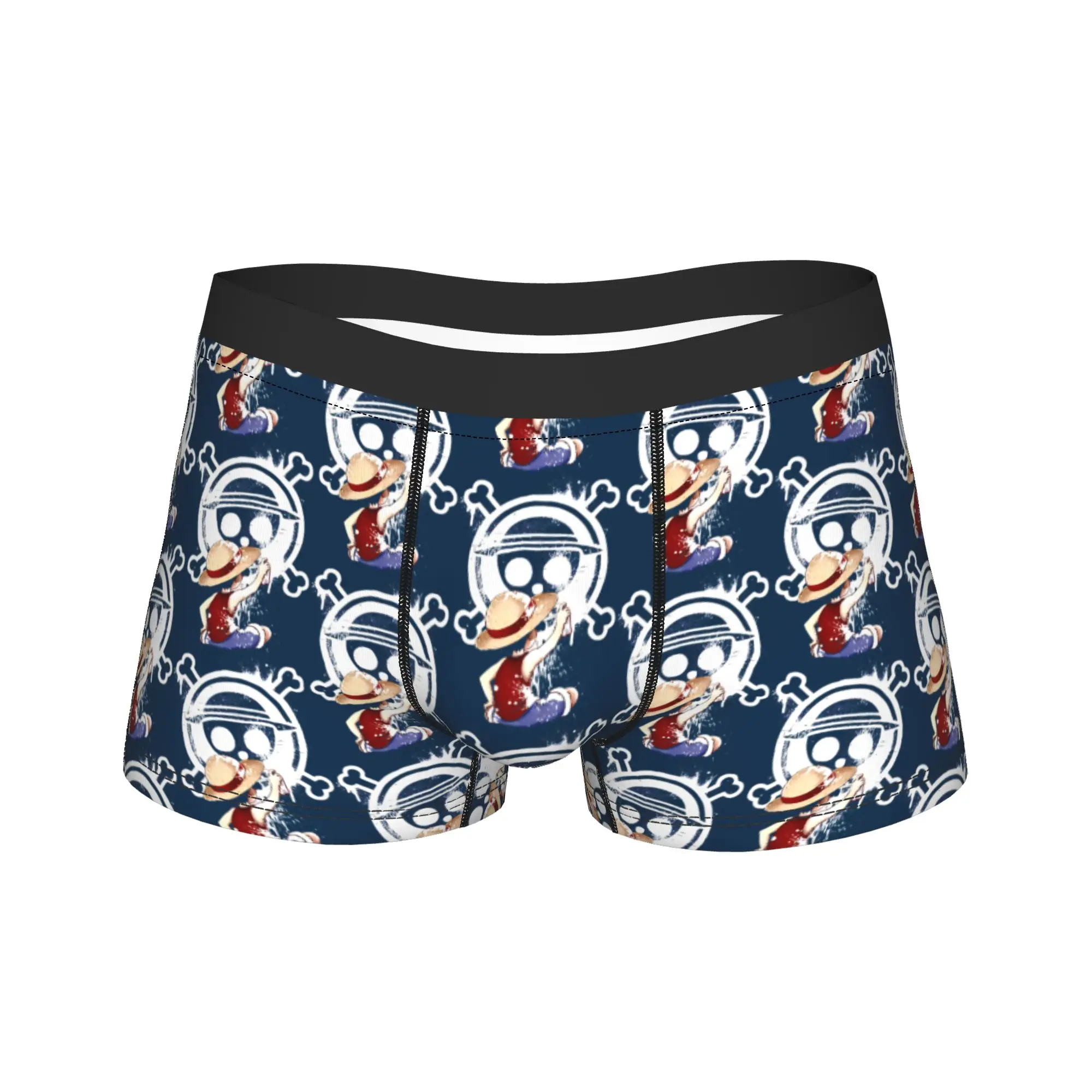 Men Happy Monkey-Luffyy Underwear One Piece Japan Anime Novelty Boxer Briefs Shorts Panties Male Soft Underpants Plus Size
Men Happy Monkey-Luffyy Underwear One Piece Japan Anime Novelty Boxer Briefs Shorts Panties Male Soft Underpants Plus Size