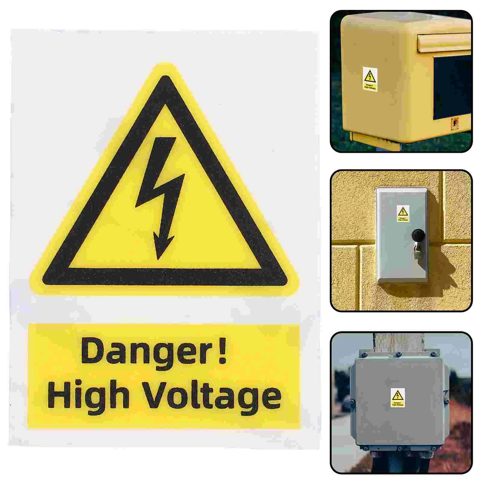 High Voltage Label Sign Sticker Pointed Bottom Tube Signage Danger Warning Stickers PC Electrical
High Voltage Label Sign Sticker Pointed Bottom Tube Signage Danger Warning Stickers PC Electrical