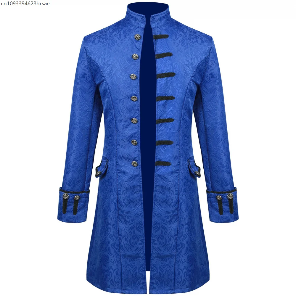 Men Steampunk Coat Colonial Jacket Vintage Medieval Victorian Costume Tailcoat for for Halloween Party Outfit
Men Steampunk Coat Colonial Jacket Vintage Medieval Victorian Costume Tailcoat for for Halloween Party Outfit