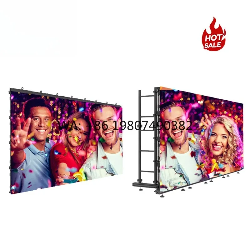 3840Hz High Refresh Full Color LED Display Panel P1.8 P2 P2.9 P3.9 P4 Fixed Rental Indoor Outdoor Stage Backdrop Video Wall
3840Hz High Refresh Full Color LED Display Panel P1.8 P2 P2.9 P3.9 P4 Fixed Rental Indoor Outdoor Stage Backdrop Video Wall