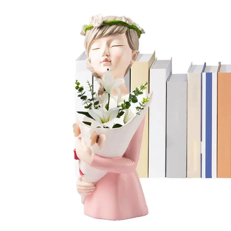 Vase For Flower Vase Artistic Girl Figurine Female Sculpture Desktop Planter Aesthetic Decorative Modern Floral Holder For
Vase For Flower Vase Artistic Girl Figurine Female Sculpture Desktop Planter Aesthetic Decorative Modern Floral Holder For