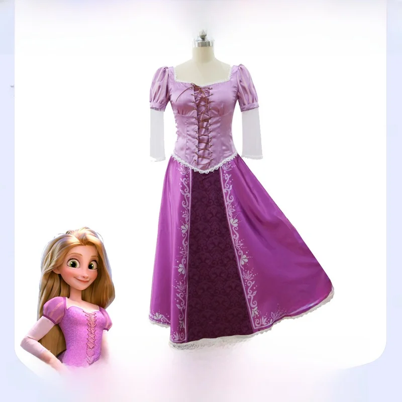 Princess Cosplay Costume Long Hair Tangled Animation Halloween Princess Skirt Women's Traditional Chinese Costume Stage Costume
Princess Cosplay Costume Long Hair Tangled Animation Halloween Princess Skirt Women's Traditional Chinese Costume Stage Costume