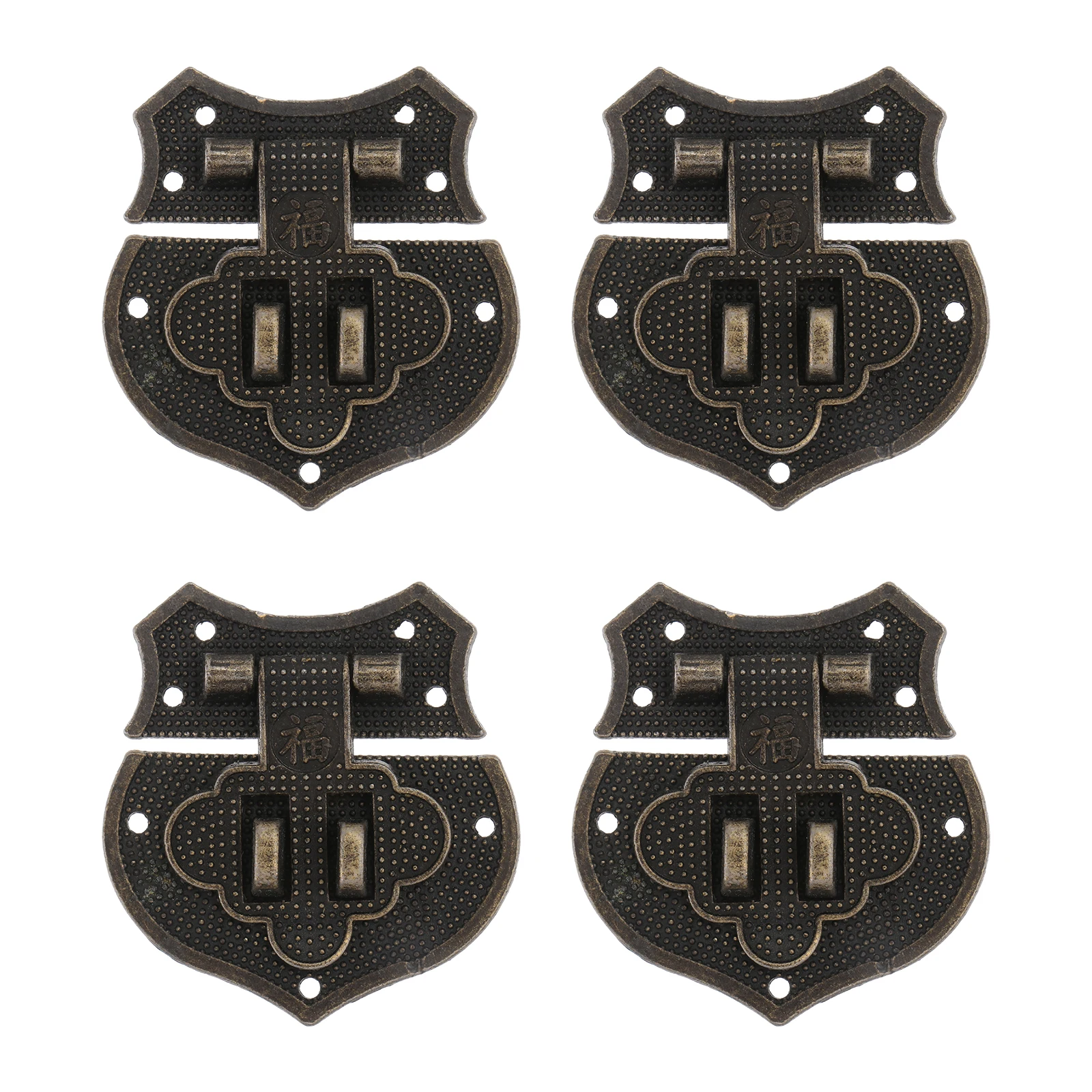 4pcs Lacquer Panel Lock Buckle Zinc Alloy Heavy Duty Hook for Vintage Wooden Box Jewelry Case Gift Chest Decor Retro
4pcs Lacquer Panel Lock Buckle Zinc Alloy Heavy Duty Hook for Vintage Wooden Box Jewelry Case Gift Chest Decor Retro