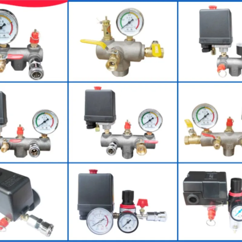 Air compressor accessories air pressure with switch belt type air pump aluminum bracket iron cross arm air outlet assembly
Air compressor accessories air pressure with switch belt type air pump aluminum bracket iron cross arm air outlet assembly