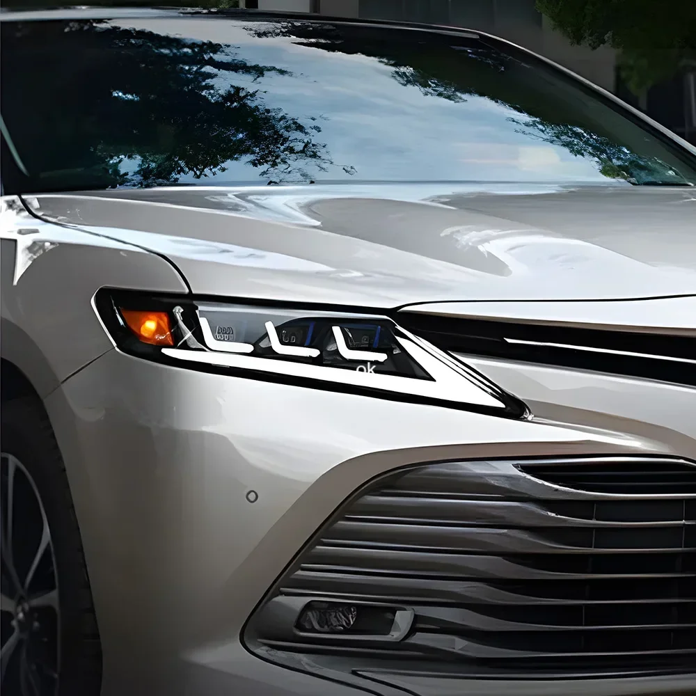 Для Toyota Camry зарубежная версия 2018-2023 автомобильные передние фонари в сборе, обновленный светодиодный светильник Demon Eyes Style 3, аксессуары для линз проектора
Для Toyota Camry зарубежная версия 2018-2023 автомобильные передние фонари в сборе, обновленный светодиодный светильник Demon Eyes Style 3, аксессуары для линз проектора