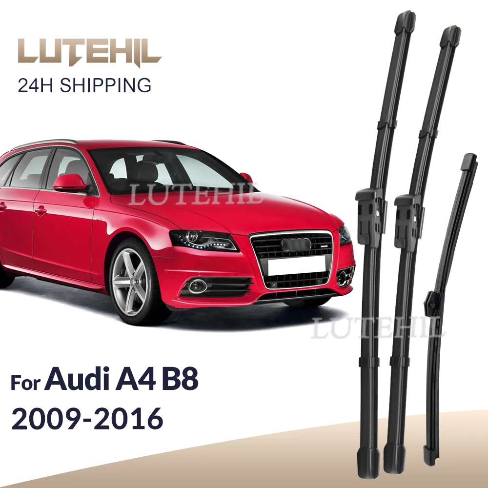 For Audi A4 B8 2009-2016 2010 2011 2012 2013 2014 2015 Wiper Front & Rear Wiper Blades Windshield Windscreen Window 24"+20"+16"
For Audi A4 B8 2009-2016 2010 2011 2012 2013 2014 2015 Wiper Front & Rear Wiper Blades Windshield Windscreen Window 24"+20"+16"