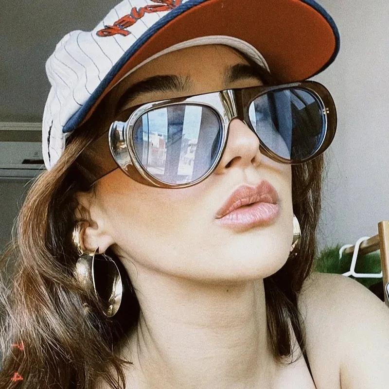 Big Frame Vintage Pilot Sunglasses For Women Men Sun Glasses Luxury Brand Designer Popular Punk Shades Outdoor Travel Eyewear
Big Frame Vintage Pilot Sunglasses For Women Men Sun Glasses Luxury Brand Designer Popular Punk Shades Outdoor Travel Eyewear