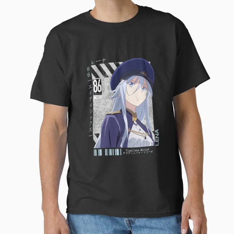 Series Written Asato Lena 86 Eighty-six Science Fiction Light Novel Anime t shirt for men 100% cotton Large size tops S-6XL
Series Written Asato Lena 86 Eighty-six Science Fiction Light Novel Anime t shirt for men 100% cotton Large size tops S-6XL