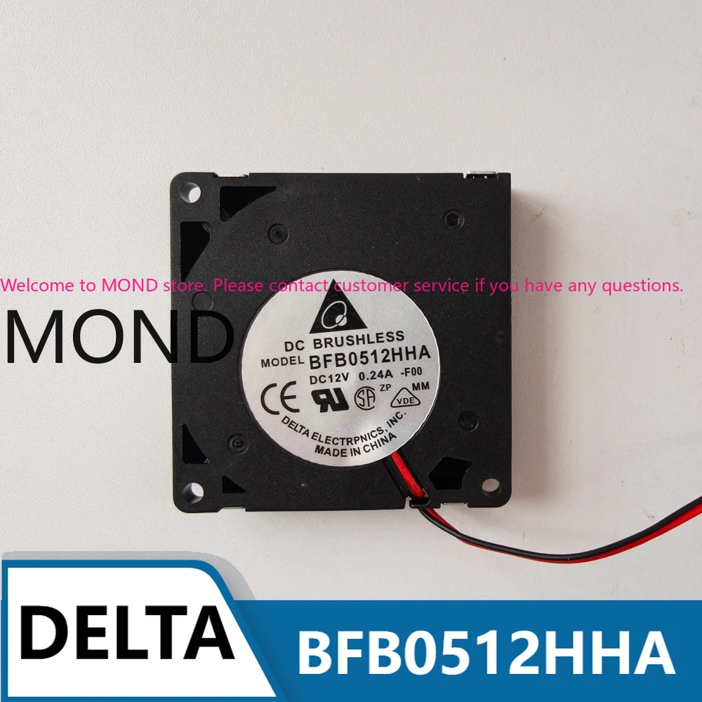 BFB0512HHA Delta 5CM 5010 12V 0.24A Centrifugal Blower Worm Wheel Cooling Fan
BFB0512HHA Delta 5CM 5010 12V 0.24A Centrifugal Blower Worm Wheel Cooling Fan