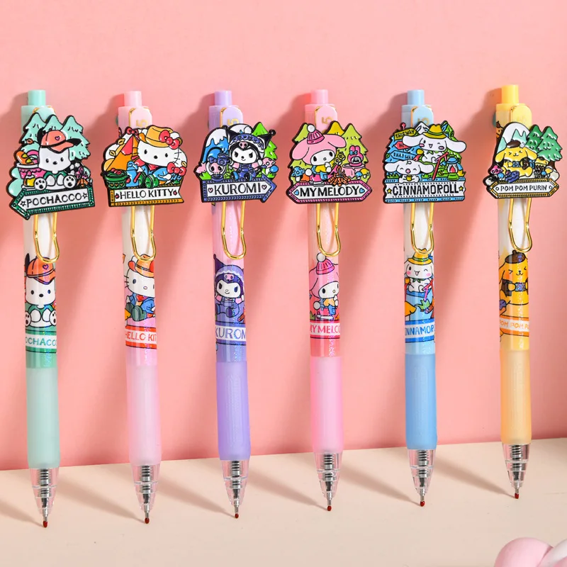 Sanrio Cartoon Gel Pen Hellokitty Kuromi Mymelody Pachacco 0.5mm Black School Supplies Stationery Wholesale Birthday Gifts
Sanrio Cartoon Gel Pen Hellokitty Kuromi Mymelody Pachacco 0.5mm Black School Supplies Stationery Wholesale Birthday Gifts
