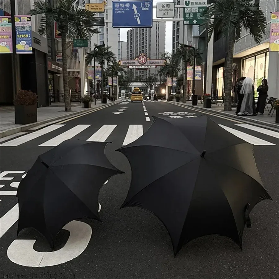 Gothic Style Fully Automatic Umbrella Anti Pinch Switch Black Glue Sunscreen Parasol Lightweight Waterproof Umbrella
Gothic Style Fully Automatic Umbrella Anti Pinch Switch Black Glue Sunscreen Parasol Lightweight Waterproof Umbrella