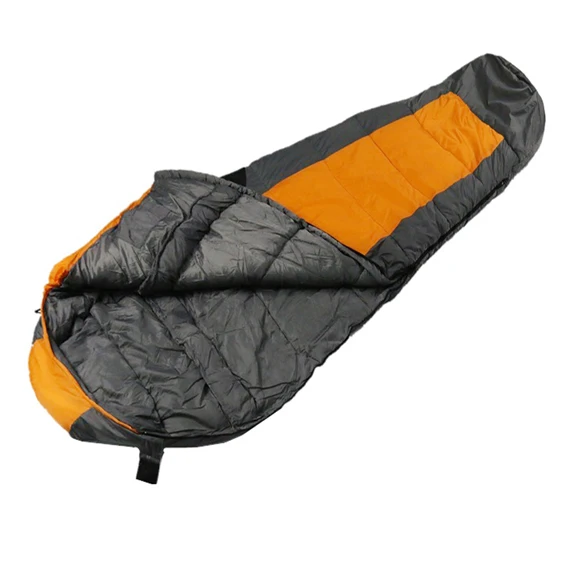 High Quality Waterproof Mummy Winter Sleeping Bags With Cotton Filling for Outdoor Camping or Hiking in the Cold Weather
High Quality Waterproof Mummy Winter Sleeping Bags With Cotton Filling for Outdoor Camping or Hiking in the Cold Weather