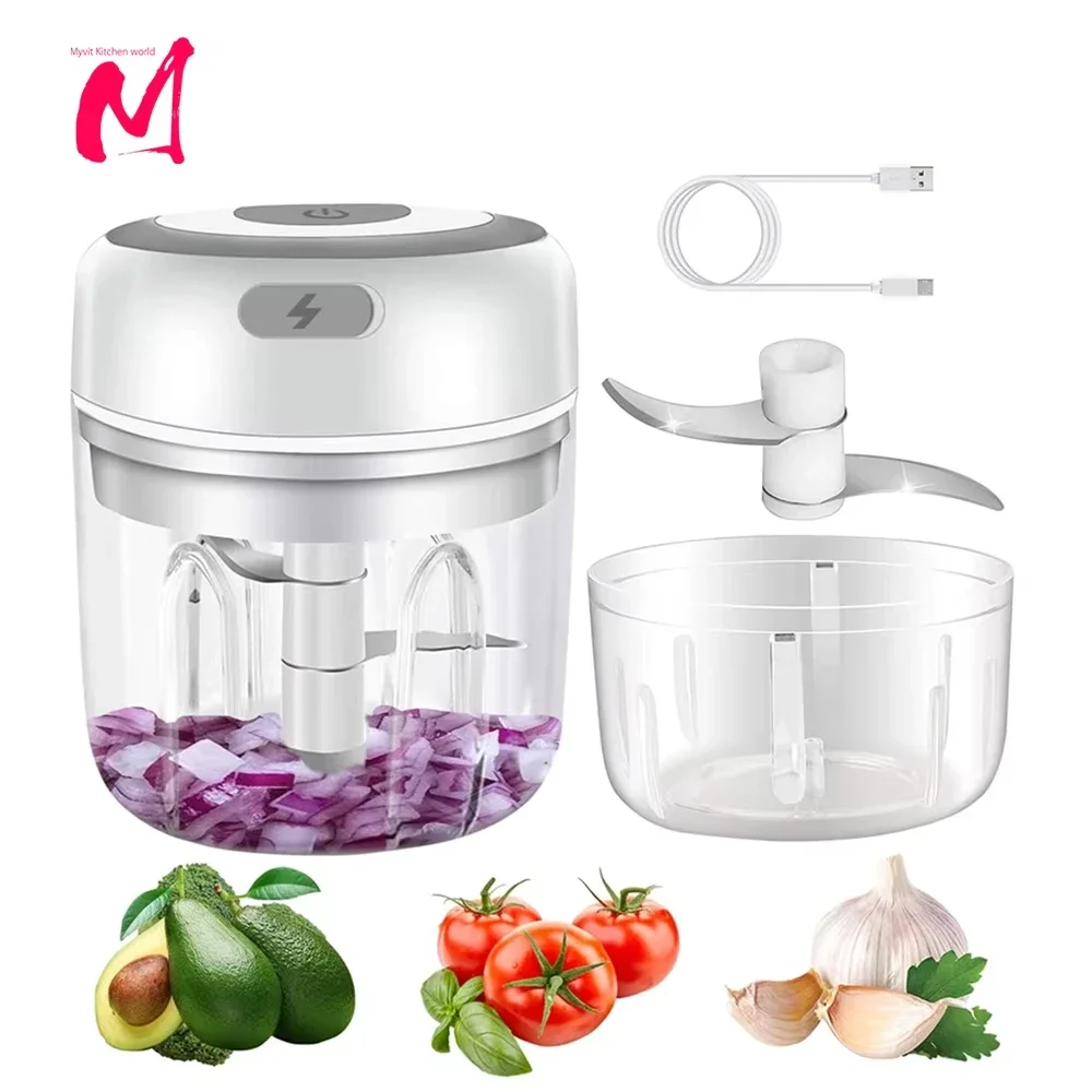 Electric Kitchen Food Chopper Mini Garlic Masher crusher USB Portable Meat Grinder Vegetable Chopper for Kitchen Gadgets
Electric Kitchen Food Chopper Mini Garlic Masher crusher USB Portable Meat Grinder Vegetable Chopper for Kitchen Gadgets
