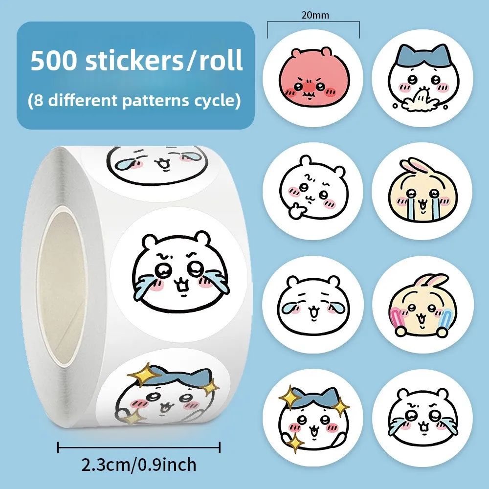 Anime Sticker Roll 500pcs Cute Cartoon Sealing Stickers for Diary Scrapbook Gift Decor Stationery Supplies
Anime Sticker Roll 500pcs Cute Cartoon Sealing Stickers for Diary Scrapbook Gift Decor Stationery Supplies