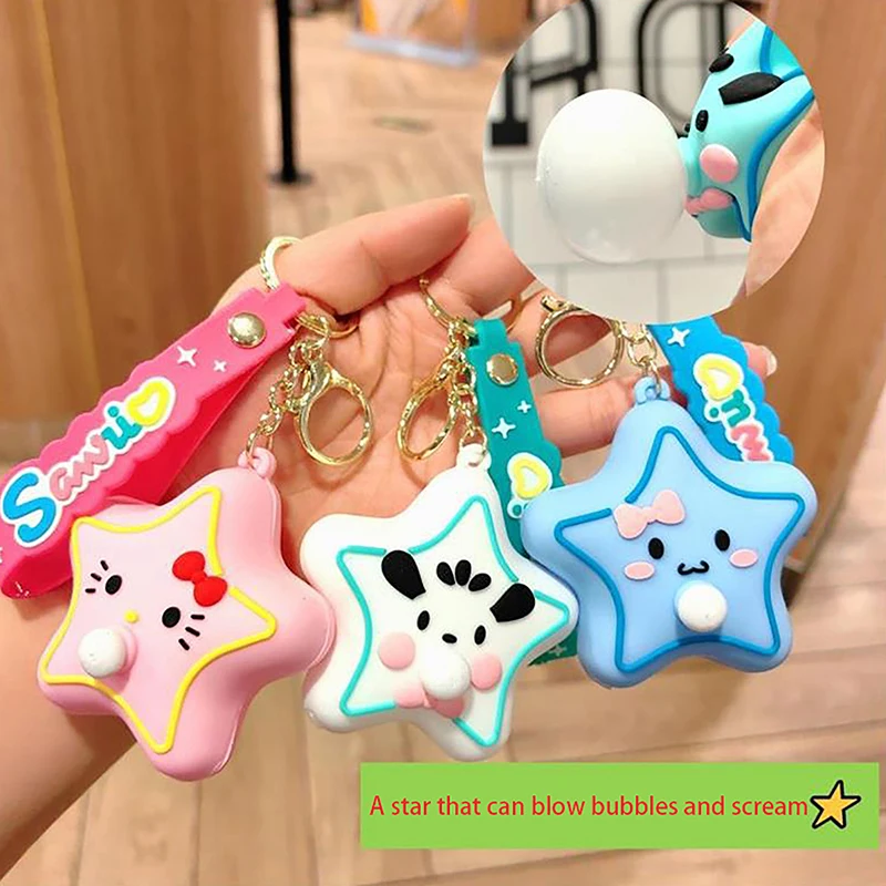 Симпатичная пентаграмма Sanrio, Сжимаемый брелок с пузырьками, звезда, Хелло Китти, циннамол, похвалка, декомпрессионные игрушки
Симпатичная пентаграмма Sanrio, Сжимаемый брелок с пузырьками, звезда, Хелло Китти, циннамол, похвалка, декомпрессионные игрушки