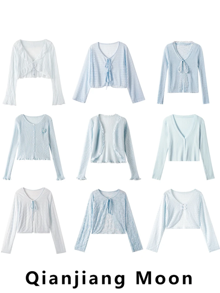 Korean Sle Anti-Aging Summer Lightweight Loose Women's Cardigan Sun Protection Outerwear oulder Padded Cover up
Korean Sle Anti-Aging Summer Lightweight Loose Women's Cardigan Sun Protection Outerwear oulder Padded Cover up