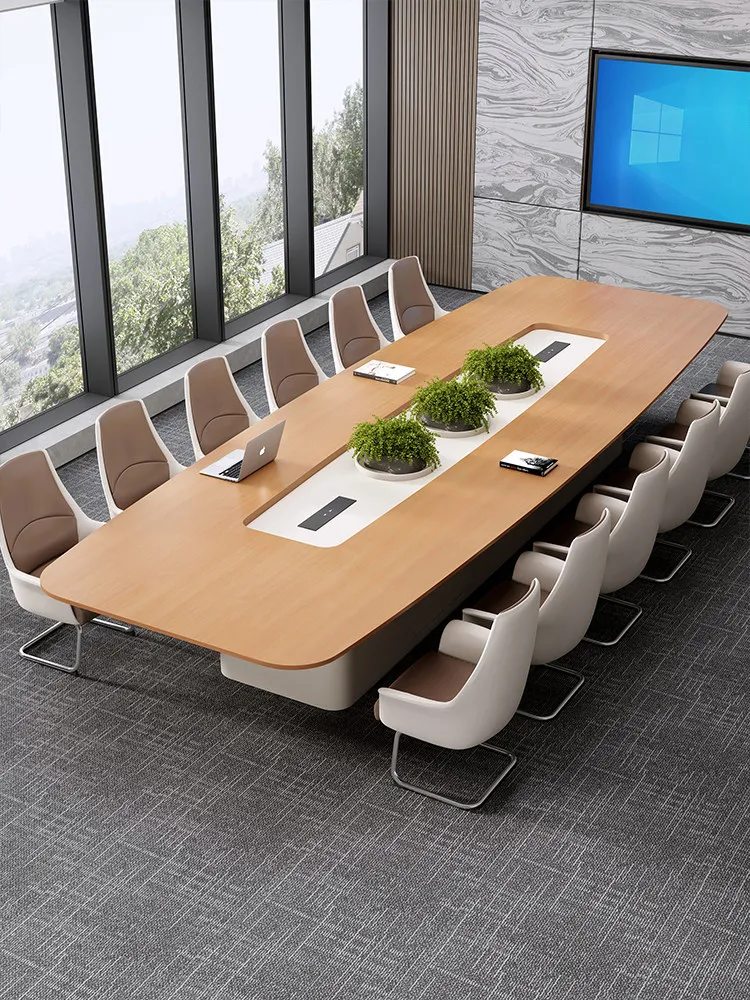 *New Style Hyundai Design Conference Table Chair Combination MDF Material 10-Person Capacity Free Socket Integration Conference
*New Style Hyundai Design Conference Table Chair Combination MDF Material 10-Person Capacity Free Socket Integration Conference