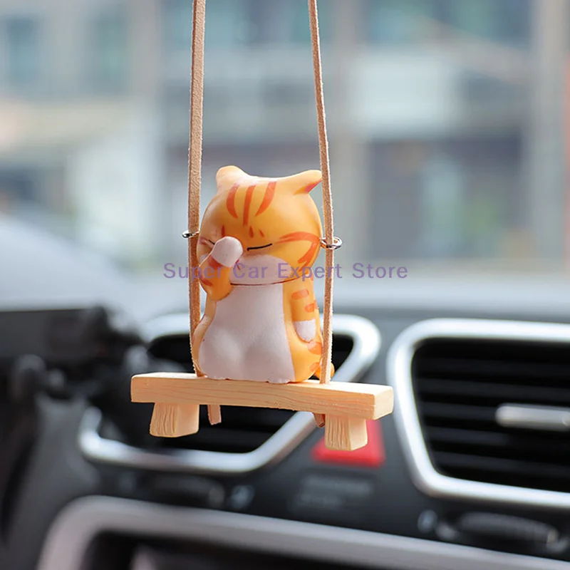 Auto Rearview Mirror Hanging Ornaments Interior Decoraction Accessories Gifts Car Pendant Cute Anime Little Cat Swing
Auto Rearview Mirror Hanging Ornaments Interior Decoraction Accessories Gifts Car Pendant Cute Anime Little Cat Swing