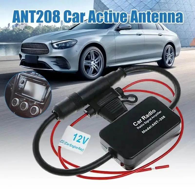 Auto Car Radio FM Antenna Signal Booster Amplifier ANT-208 Enhancer Device Android Player Antenna Signal Booster 12V FM/AM Car
Auto Car Radio FM Antenna Signal Booster Amplifier ANT-208 Enhancer Device Android Player Antenna Signal Booster 12V FM/AM Car