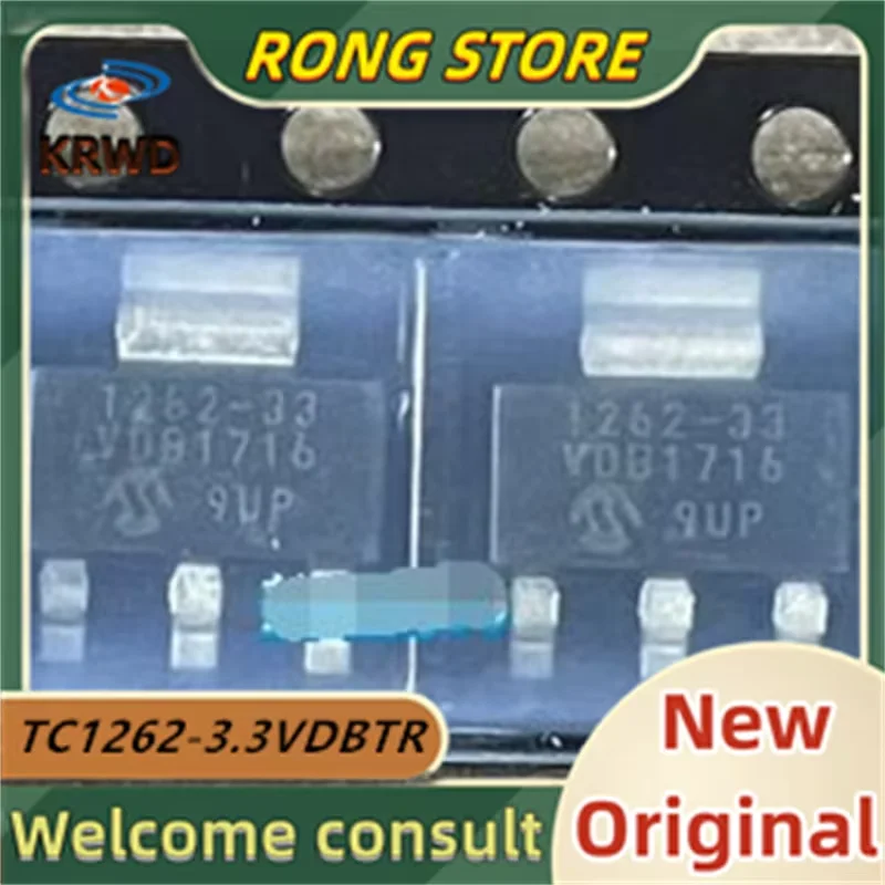 10 шт. 1262-33 новый и оригинальный чип IC SOT223 TC1262-3.3VDBTR TC1262-3.3VDBT TC1262-3.3VDB TC1262-3.3
10 шт. 1262-33 новый и оригинальный чип IC SOT223 TC1262-3.3VDBTR TC1262-3.3VDBT TC1262-3.3VDB TC1262-3.3