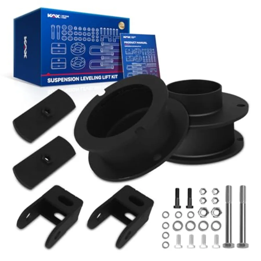 Комплекты подъемников переднего выравнивания 2,5 для Ram 3500/Ram 2500 4WD 2014-2024, проставки для спиральной пружины, удлинители ударов, черные, обновление производительности
Комплекты подъемников переднего выравнивания 2,5 для Ram 3500/Ram 2500 4WD 2014-2024, проставки для спиральной пружины, удлинители ударов, черные, обновление производительности