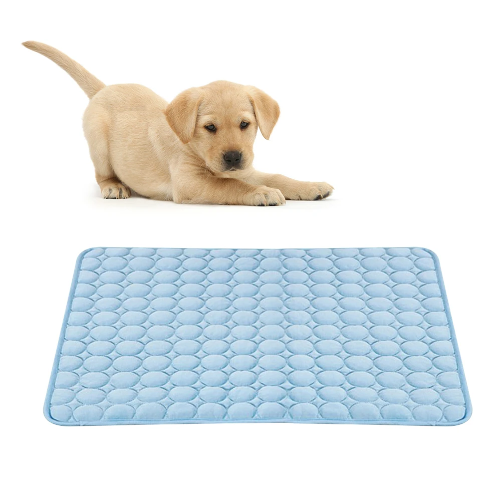 Pet Cooling Mat Medium Pad Breathable Self Dog Blanket Summer Comfortable Sleeping Cool Bed Ice Silk Material Outdoor Indoor
Pet Cooling Mat Medium Pad Breathable Self Dog Blanket Summer Comfortable Sleeping Cool Bed Ice Silk Material Outdoor Indoor