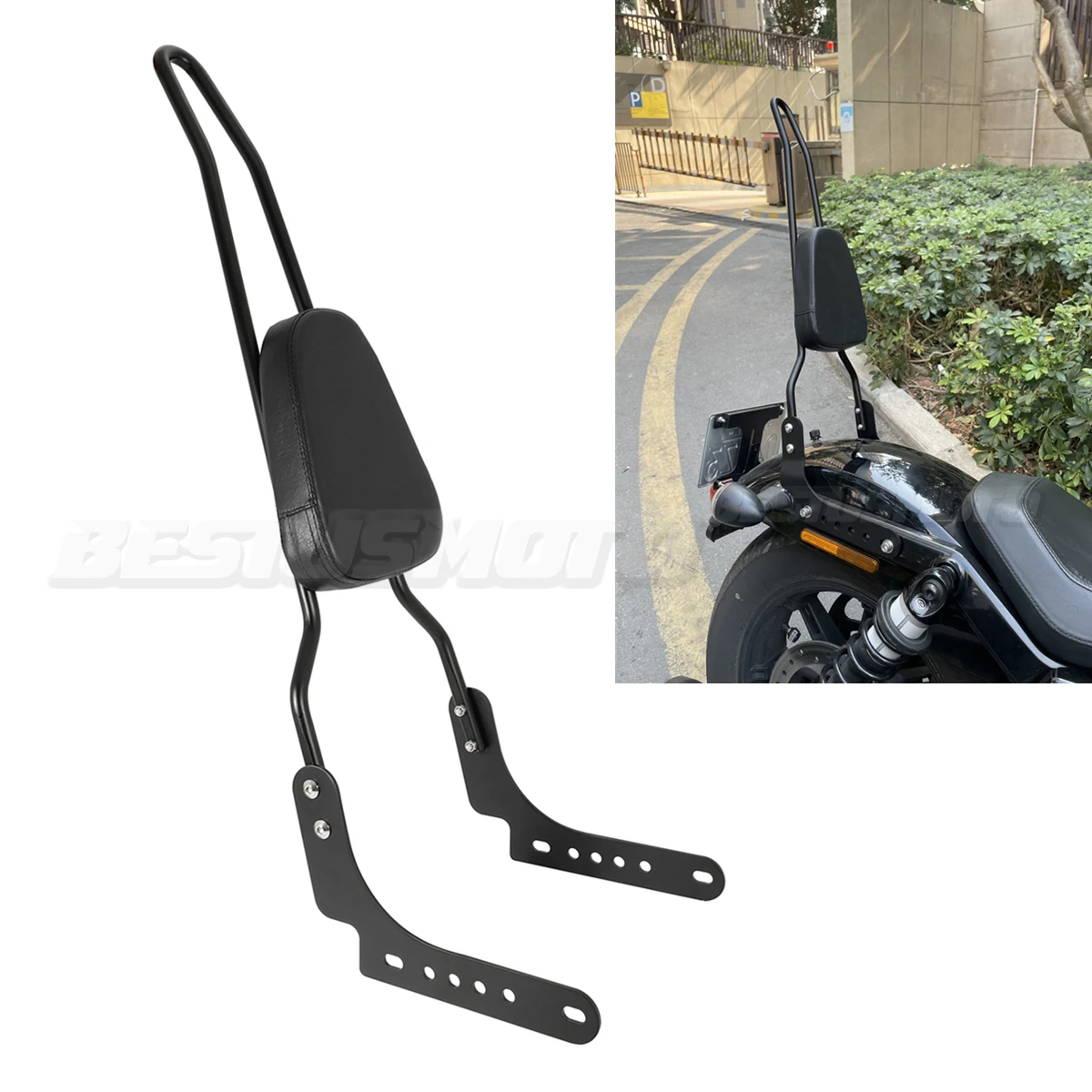 Motorcycle Accessories Passenger Backrest Sissy Bar For Harley Nightster 975 RH975 RH 975 Special 2022 2023 2024 2025
Motorcycle Accessories Passenger Backrest Sissy Bar For Harley Nightster 975 RH975 RH 975 Special 2022 2023 2024 2025
