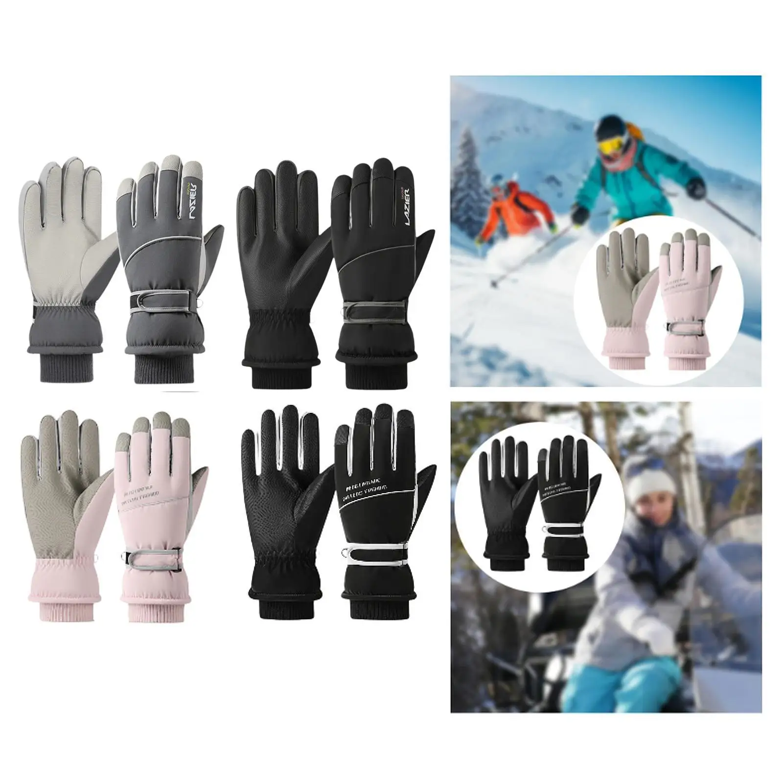 Winter Warm Gloves Soft Cycling Gloves for Men Women Outdoor Sports Cold Weather
Winter Warm Gloves Soft Cycling Gloves for Men Women Outdoor Sports Cold Weather